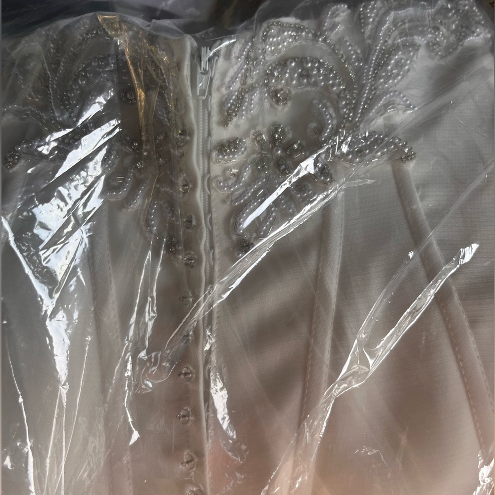 Sottero & Midgley DISCONTINUED Renita wedding dress in IVORY, and Veil. - Picture 9 of 15